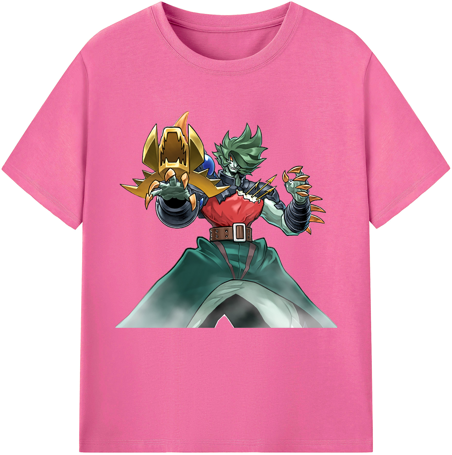 （画像用） 遊☆戯☆王 Yu-Gi-Oh! レディースカジュアルプリントTシャツ（綿100％）